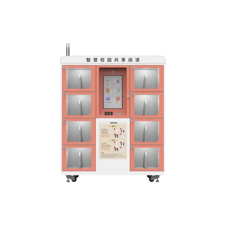 8-Slot Book-Sharing Lockers